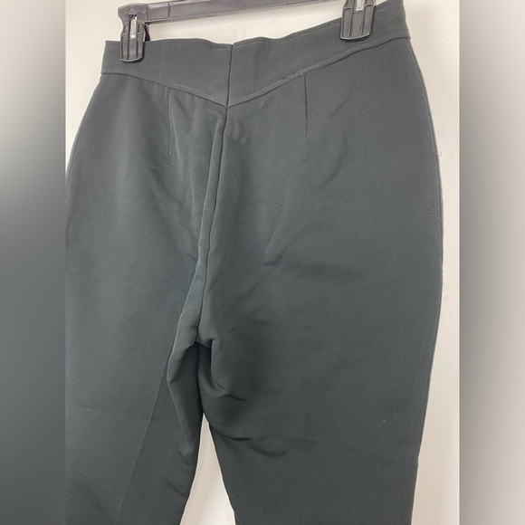 Vintage Roffe size 14 Women’s Black Stirrup Winter Snow Ski Pants - Picture 7 of 8